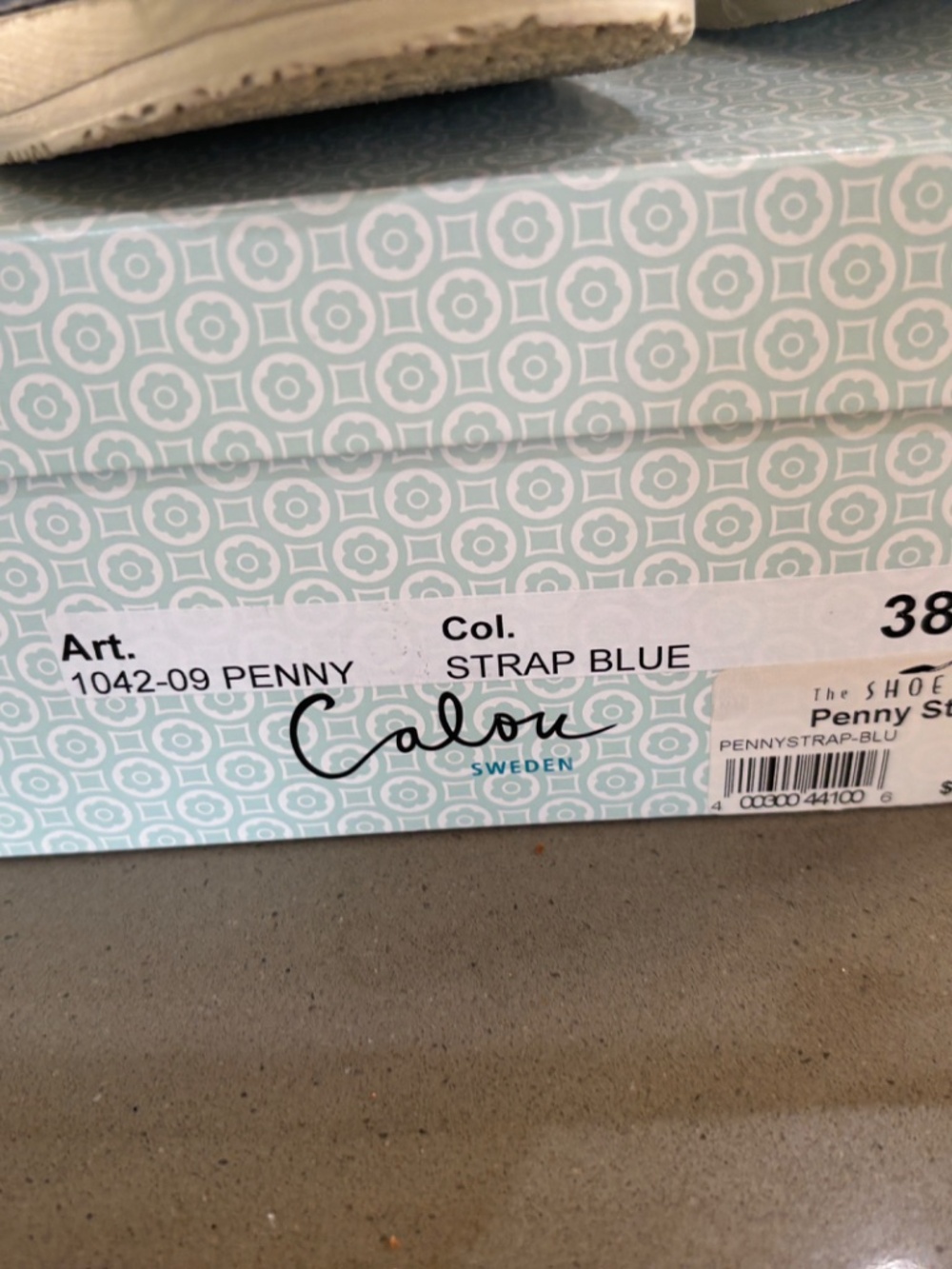 Calou’Penny’ Blue Tassel Clogs size 38 - NIB - Picture 3 of 13